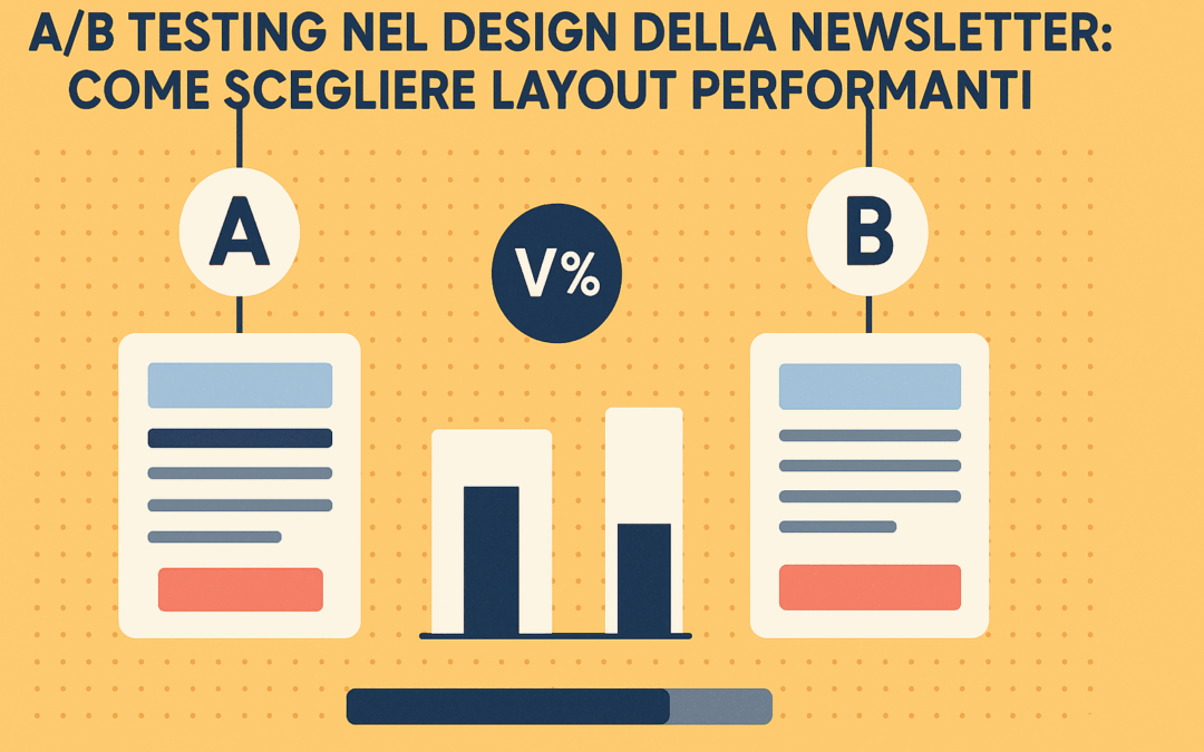 A/B testing nel design della newsletter: come scegliere layout performanti